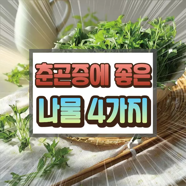 춘곤증에 좋은 나물