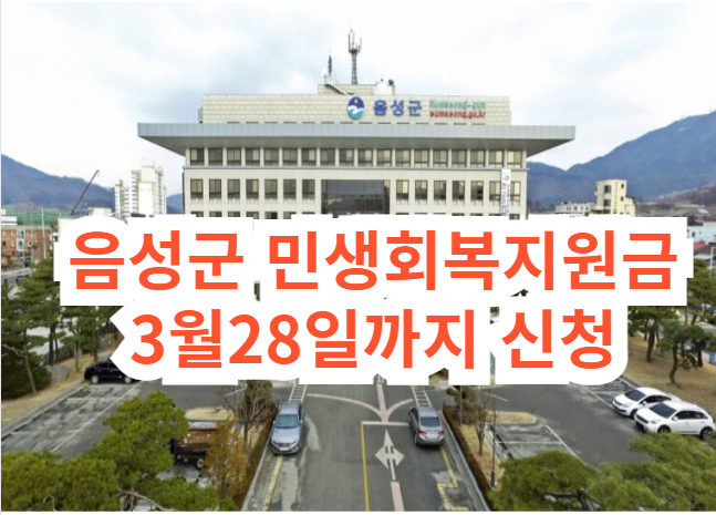 음성군 민생회복지원금