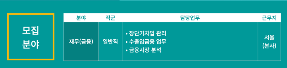 GS칼텍스 채용 - 재무 일반직