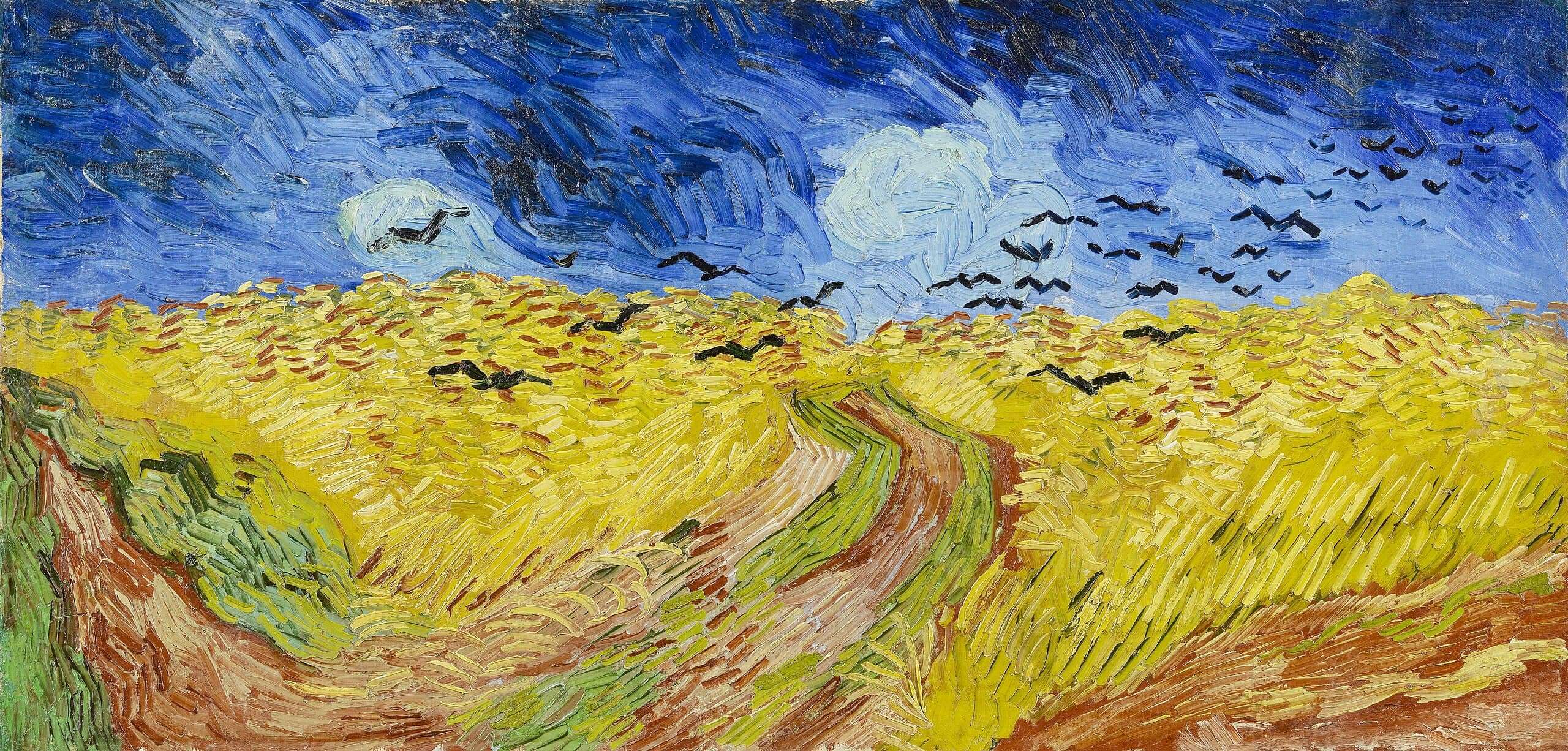 빈센트 반 고흐 (Vincent van Gogh), 까마귀가 있는 밀밭