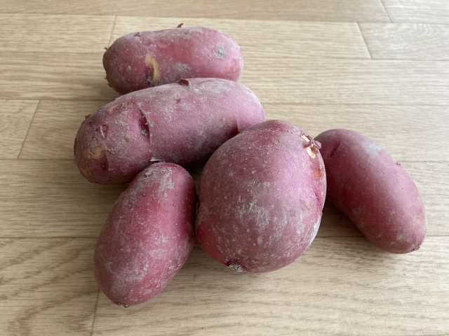 홍감자 효능 삶는법 보관법