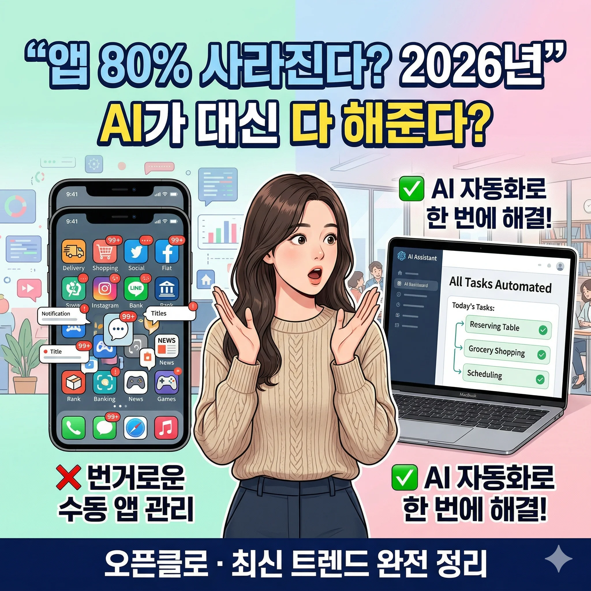 2026년 AI 에이전트 시대, 챗 GPT 5.4 무료 이미지 생성 프롬프트 공개