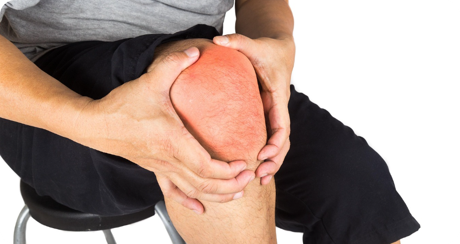 무릎 통증 사진