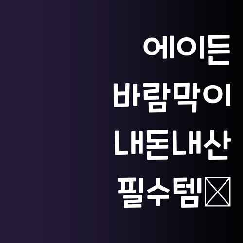 내돈내산💸 에이든 바람막이 써보니…!..