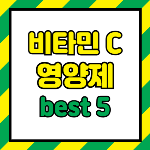 비타민 C 추천