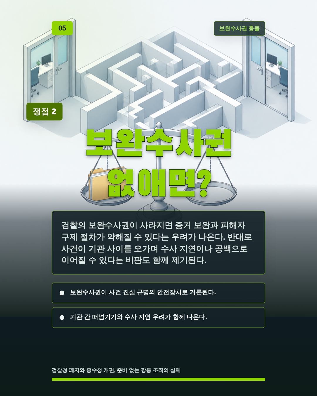 보완수사권 없애면?