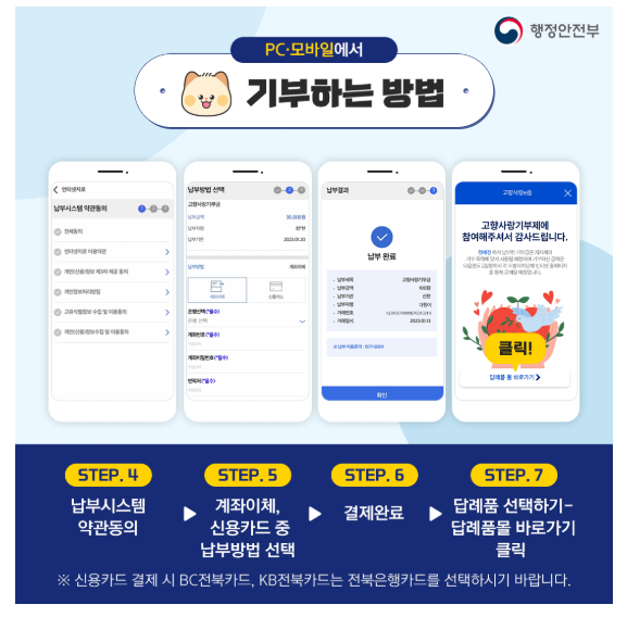 고향사랑기부제: 2025년 세액공제와 혜택