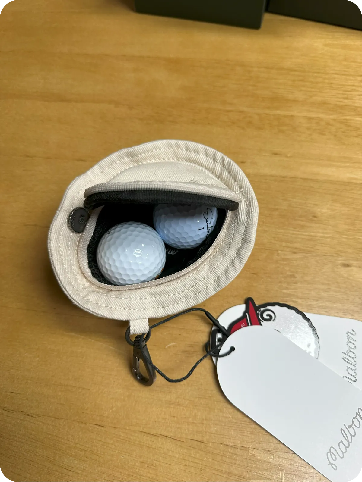 말본골프 버킷 볼케이스 뒷면