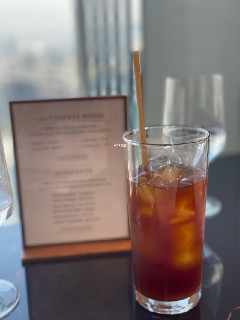 조선팰리스 콘스탄스 호텔 뷔페-아이스 커피