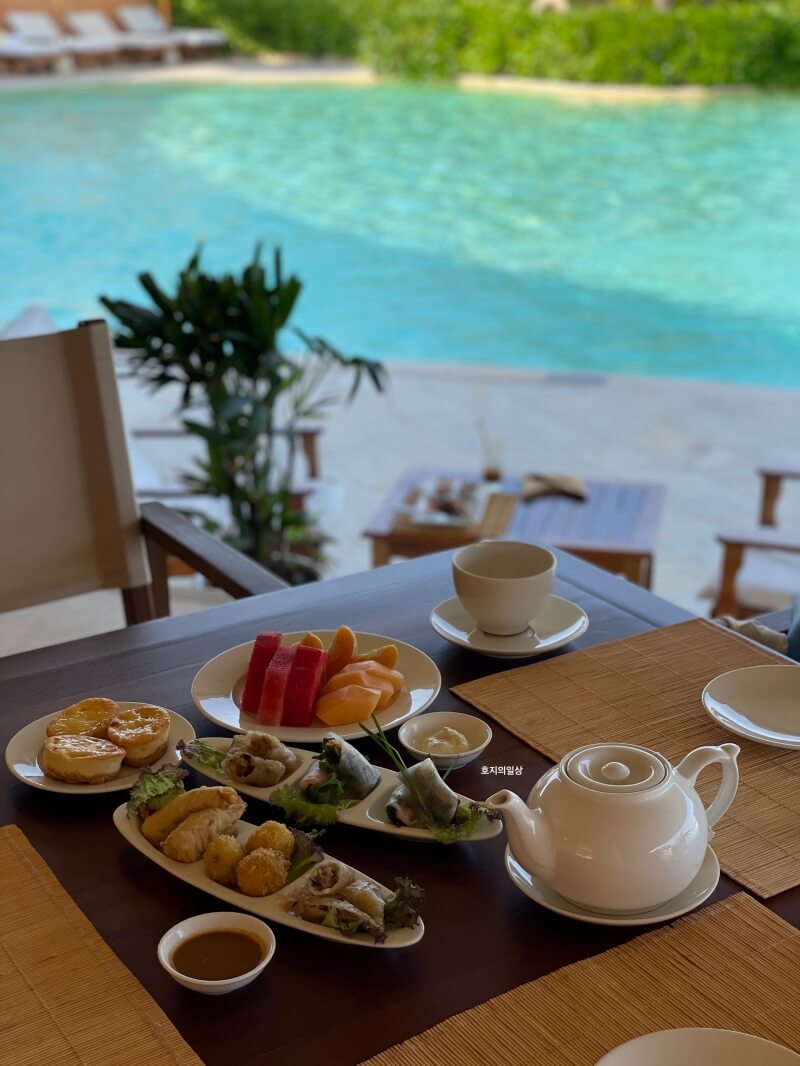 나트랑 아나만다라 올인클루시브 애프터눈티 세트