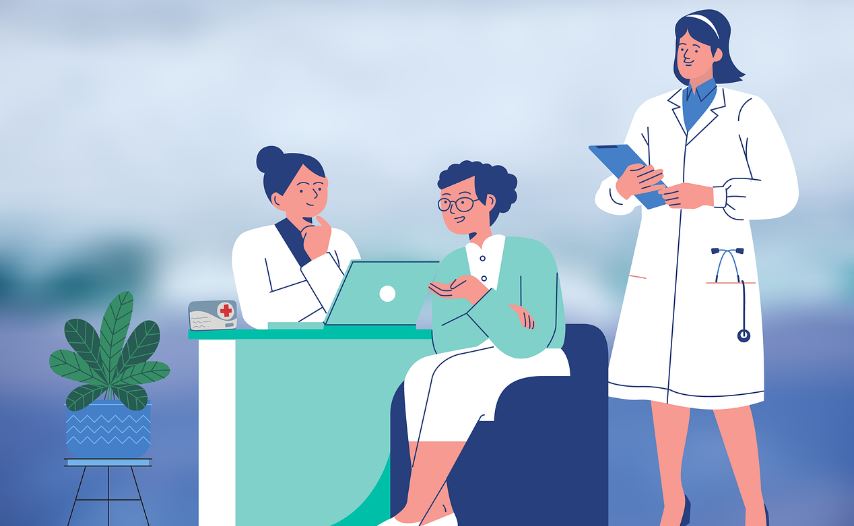 갱년기 병원검진 관련 사진