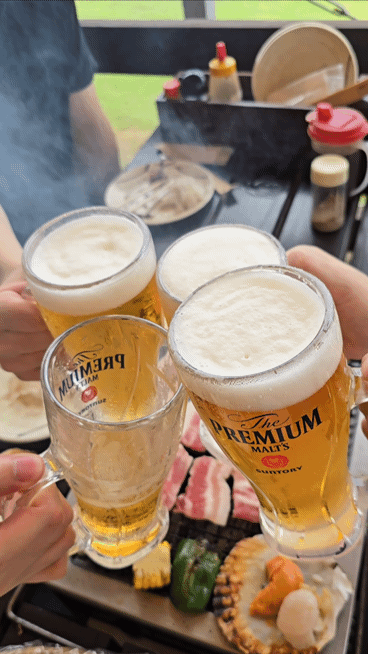 후쿠오카 사키모리 생맥주