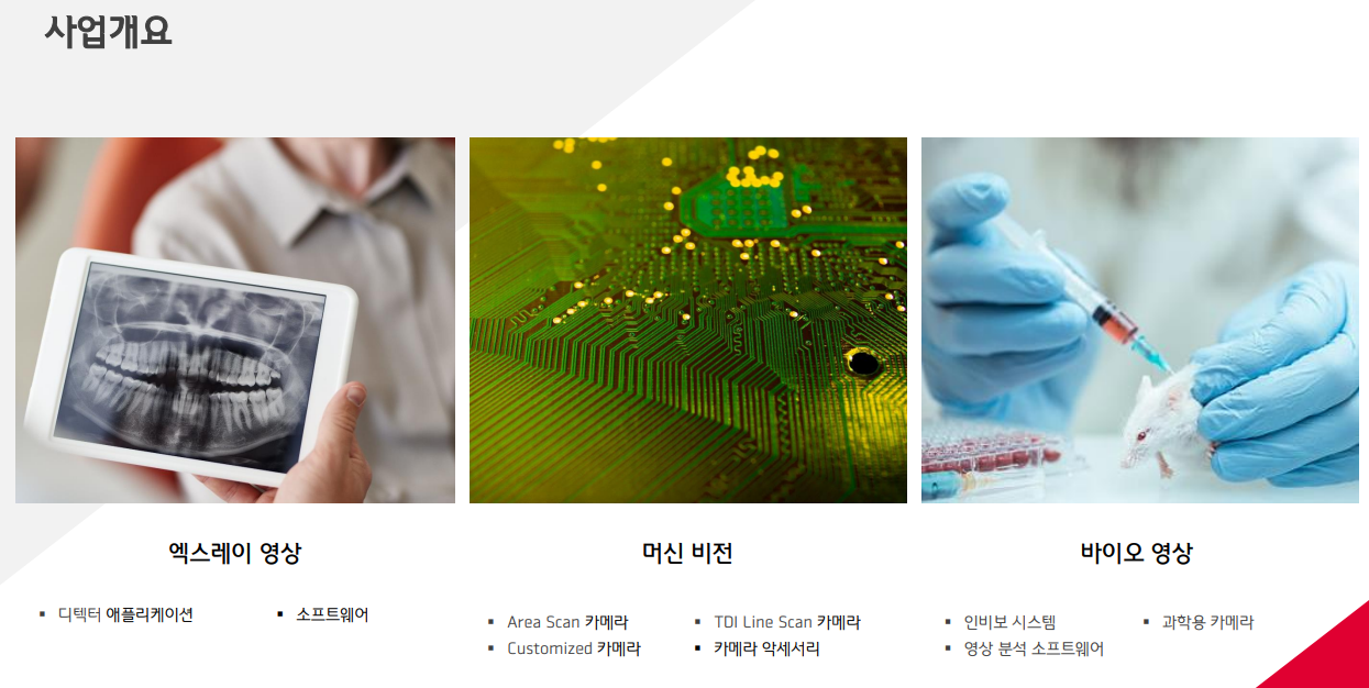 뷰웍스-의료용이미징솔루션-산업용이미징솔루션-산업용렌즈-뷰웍스IR-슈나이더-뷰웍스TFT-뷰웍스의료영상장비-뷰웍스XRAY-뷰웍스소노텍-뷰웍스FPD-뷰웍스연혁-뷰웍스사업개요