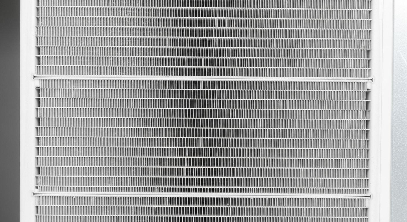 열교환기 청소 전후