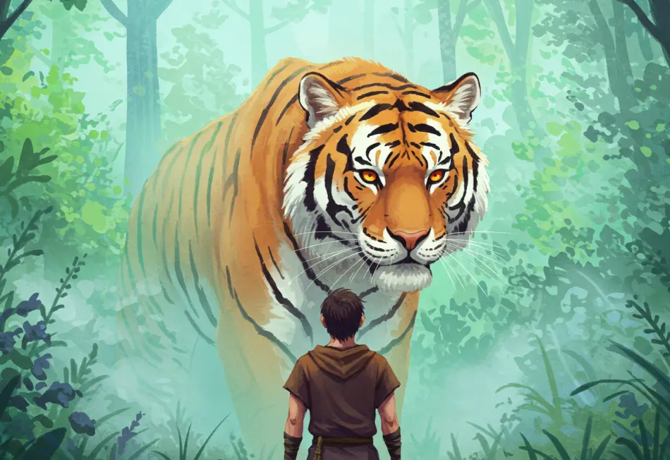 호랑이에게 물리는 꿈해몽