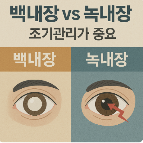 백내장 vs 녹내장, 조기 관리가 정말 중요합니다 관련 사진