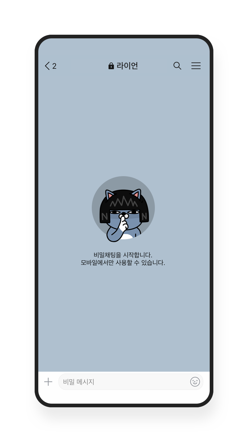 카카오톡 비밀채팅