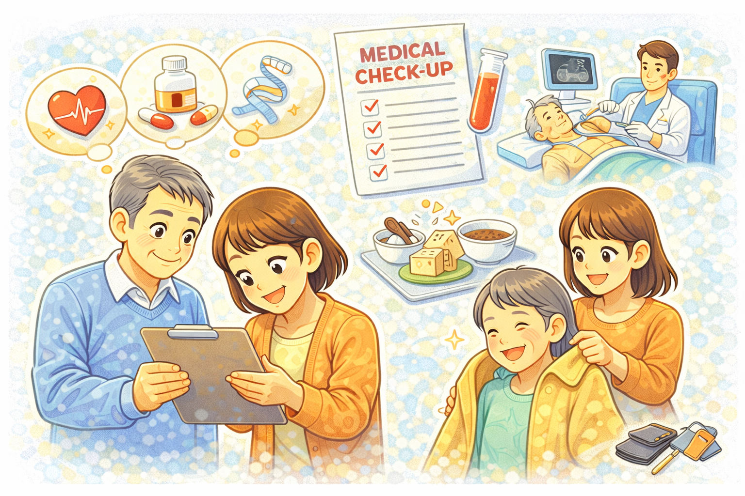 부모 건강검진 이렇게 준비하세요