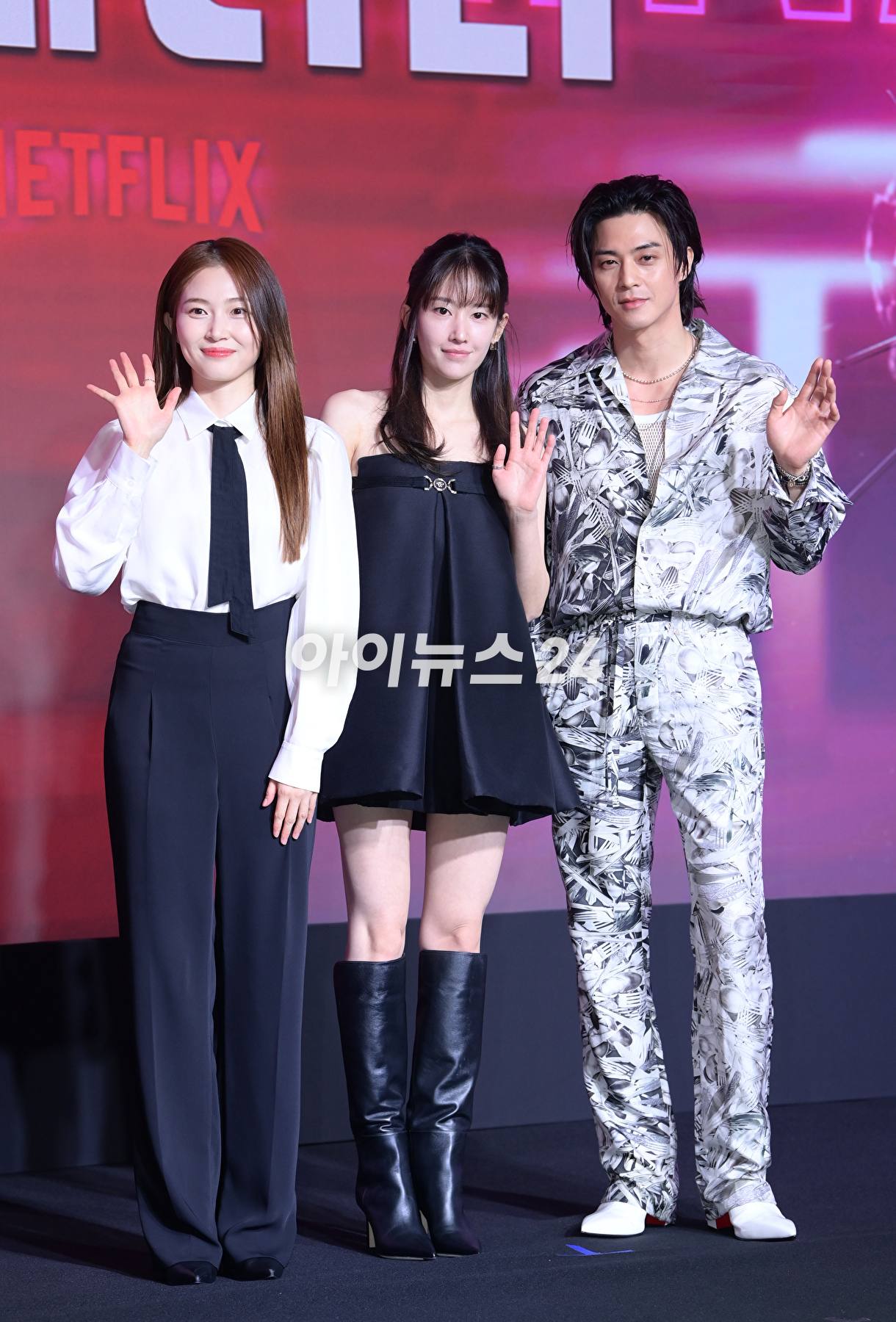 배우 김지훈이 25일 오후 서울 마포동 호텔 나루 서울 엠갤러리에서 열린 넷플릭스 영화 '발레리나'(감독 이충현) 제작보고회에 참석하고 있다. [사진=정소희 기자]