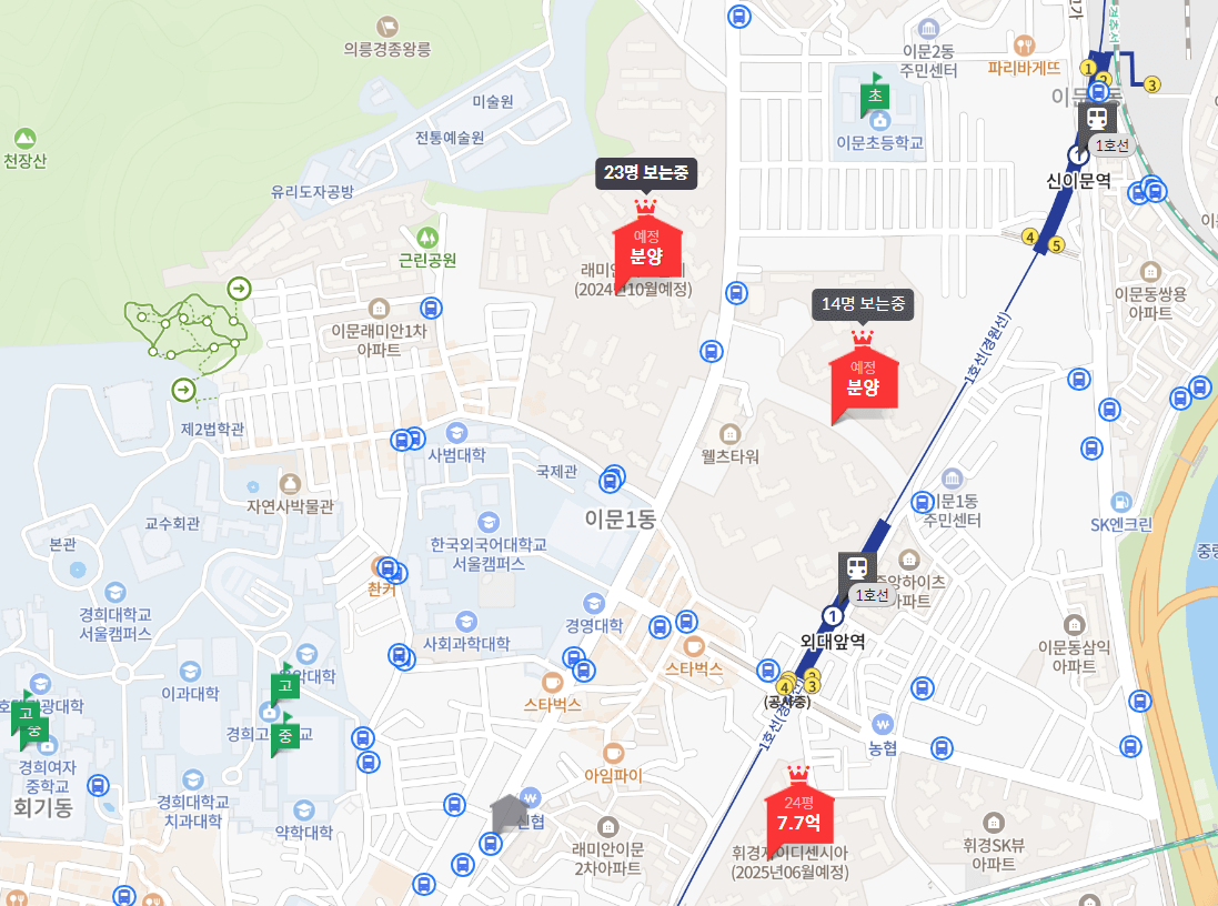 주변 분양 아파트