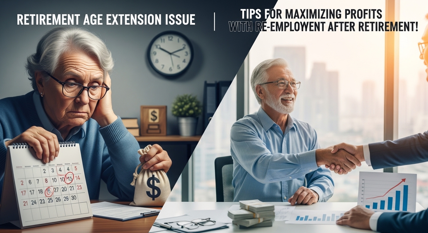 정년 연장 문제ㅣ퇴직 후 재고용으로 수익 극대화 꿀팁 !