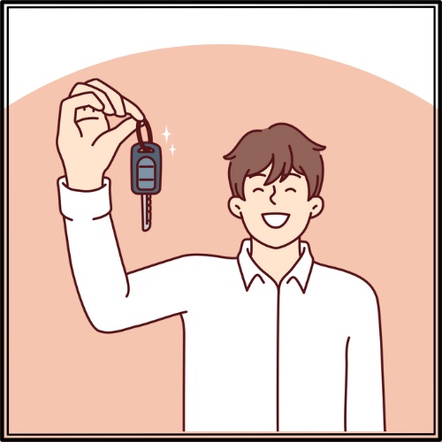 연두색 번호판 자동차