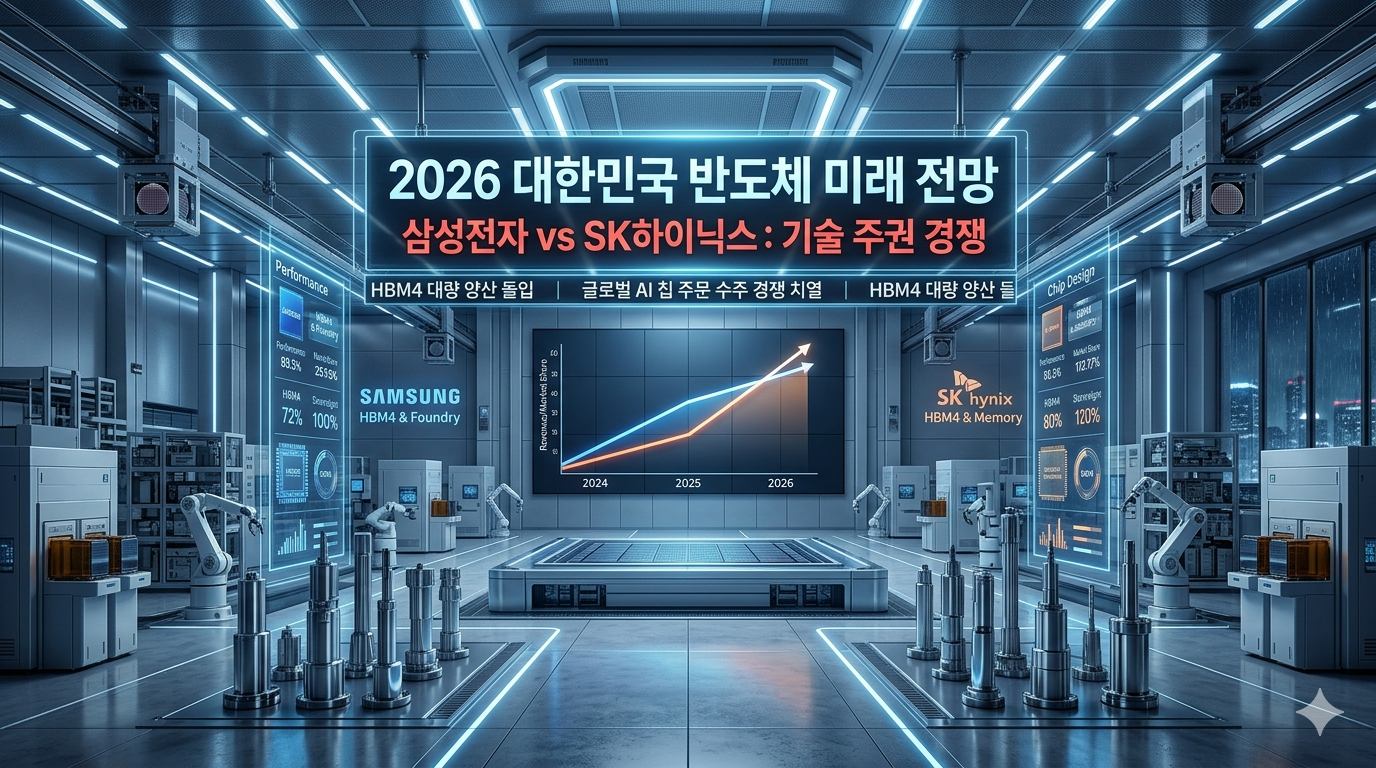 삼성전자와 하이닉스 반도체 대결