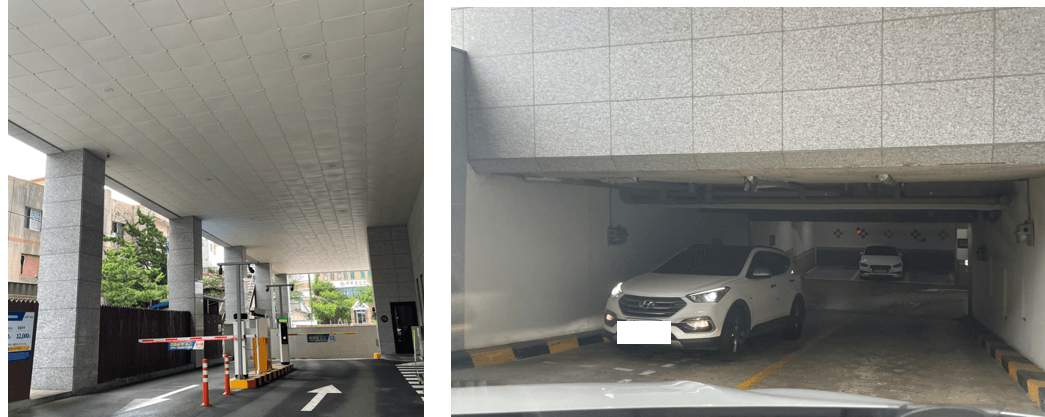 주차장-입구
