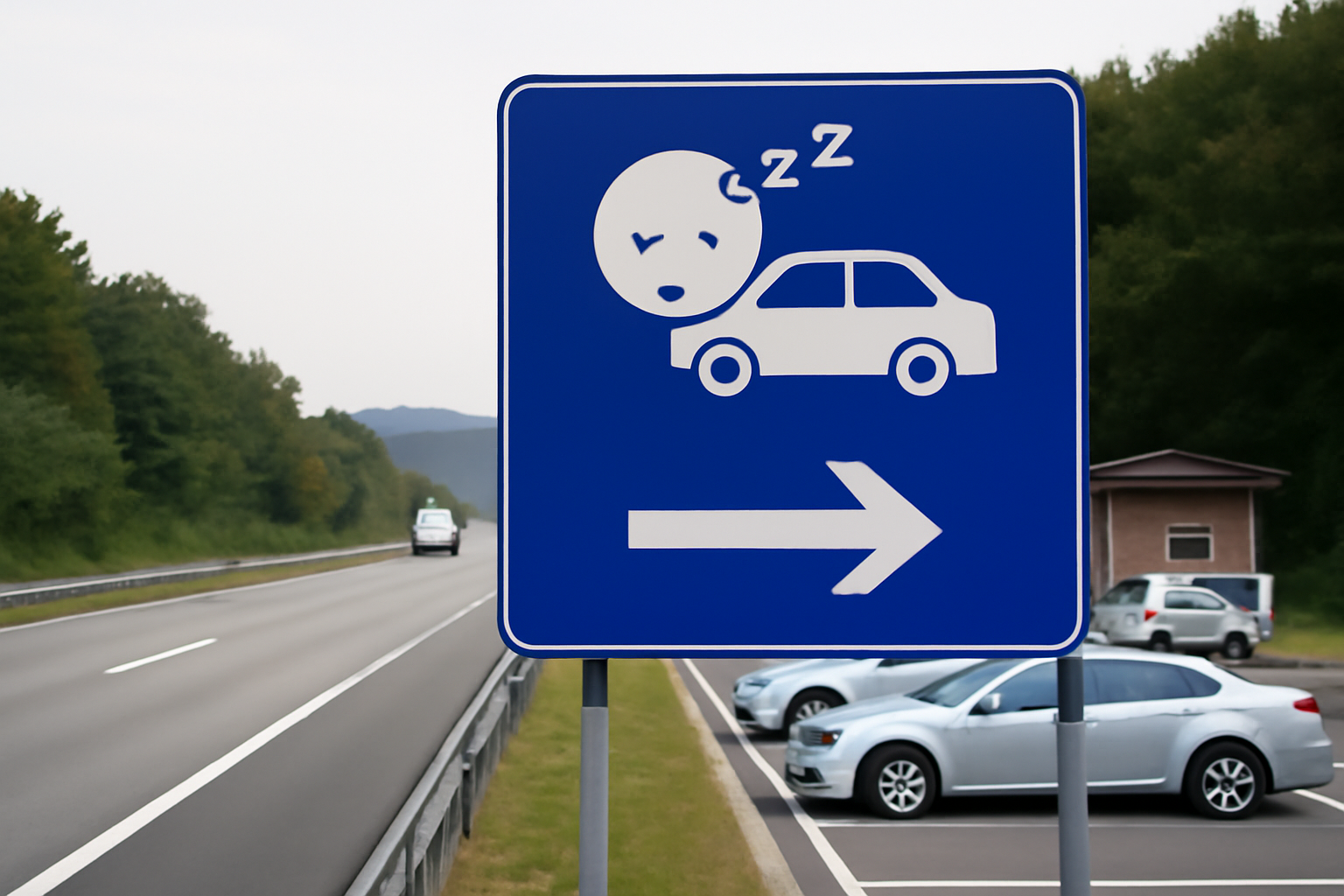 졸음쉼터 위치와 이용 꿀팁 총정리|졸음운전 예방 필수 휴식공간 관련 사진