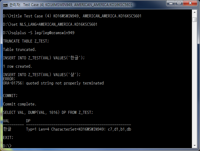 Case #4 실행결과