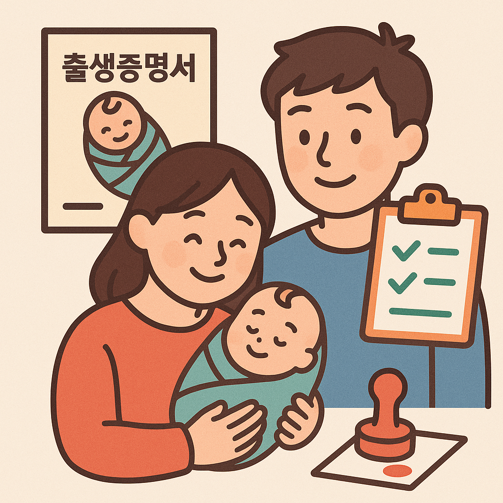 출생증명서 발급 및 출생신고 절차 총정리
