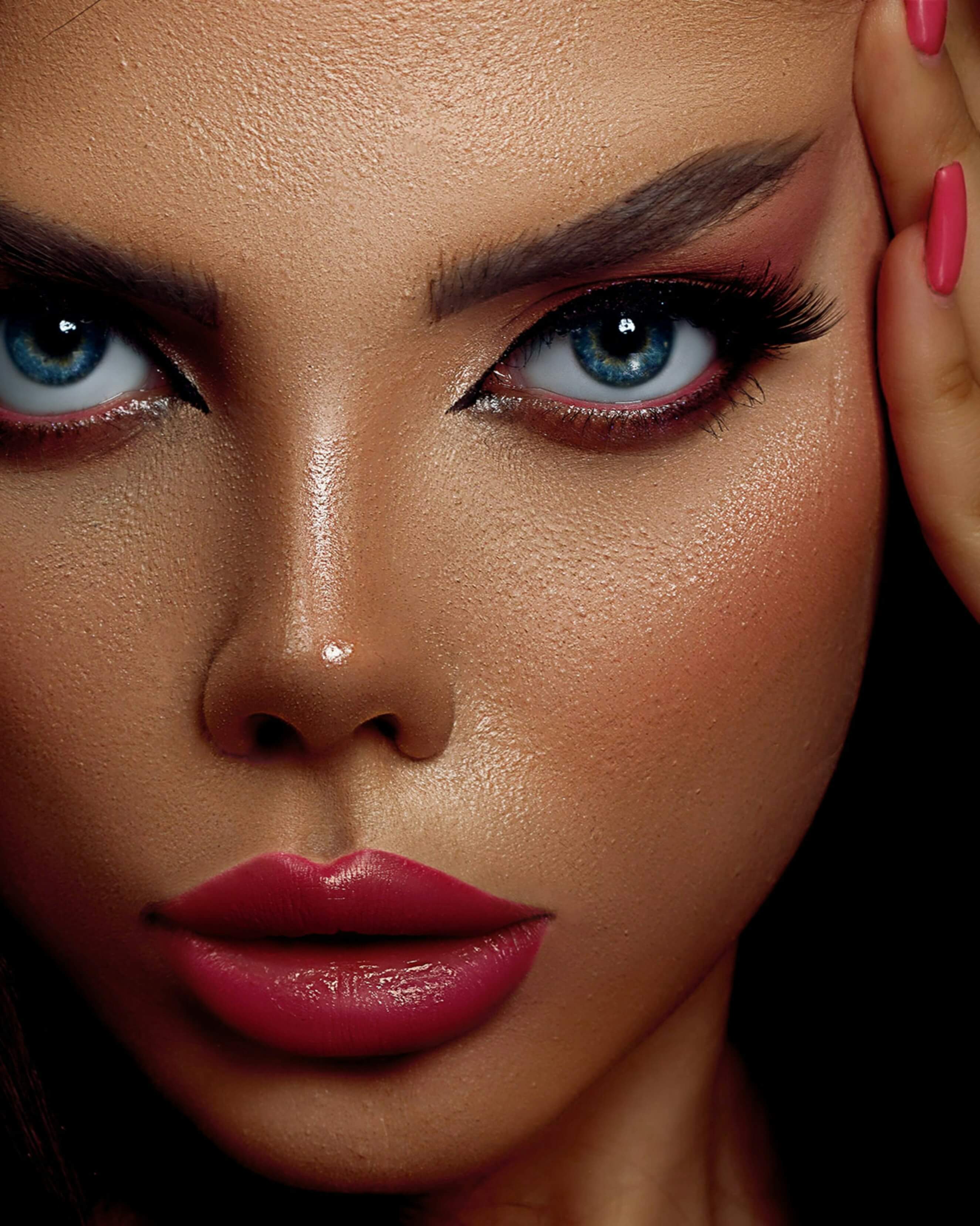 얼굴 윤곽 표현 메이크업: 쉐딩과 하이라이터로 자연스러운 입체감 연출 (Shading&amp;#44; Highlighter)