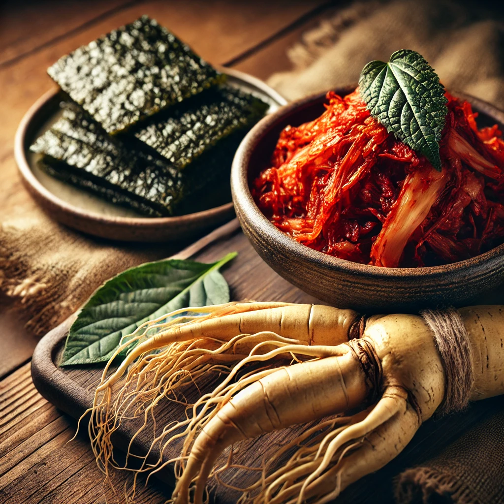 한국의 슈퍼푸드: 더 나은 건강을 위한 인삼, 김치 등