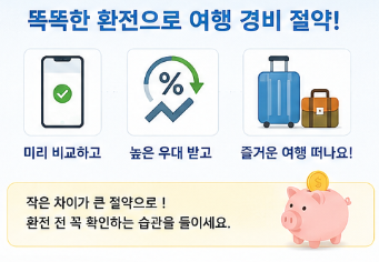 환전 수수료 우대 받는 법&amp;#44; 은행별 비교보다 먼저 확인해야 할 체크포인트1
