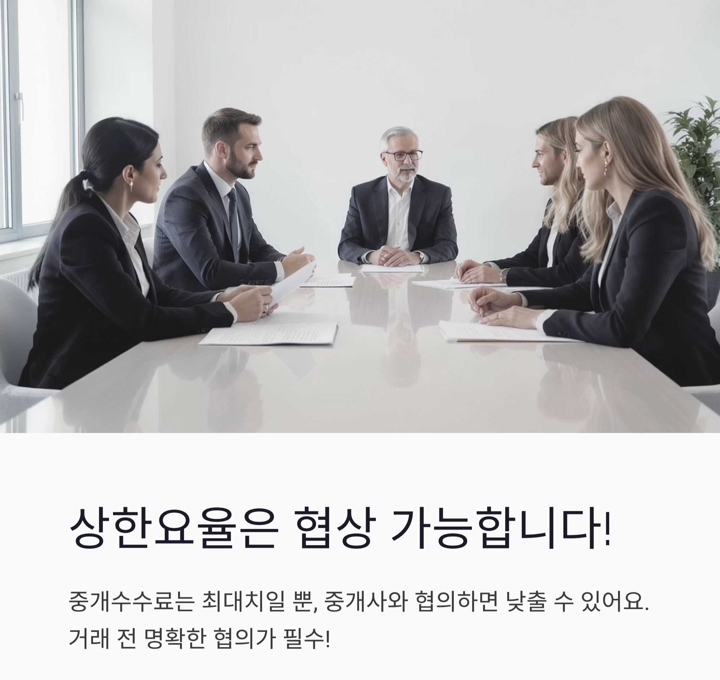 중개수수료율 비교, 현명한 부동산 거래의 시작