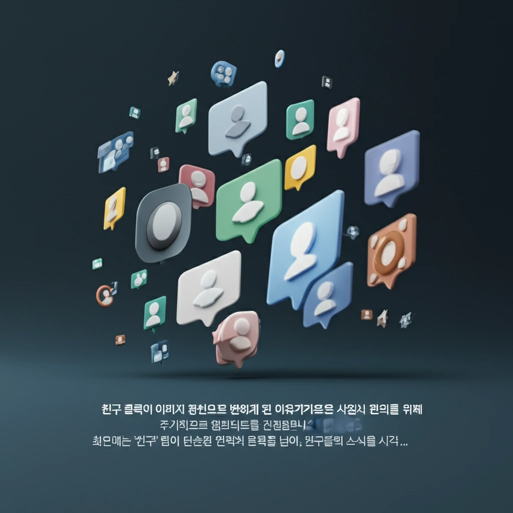 카카오톡 친구 목록 깔끔하게 정리하기..