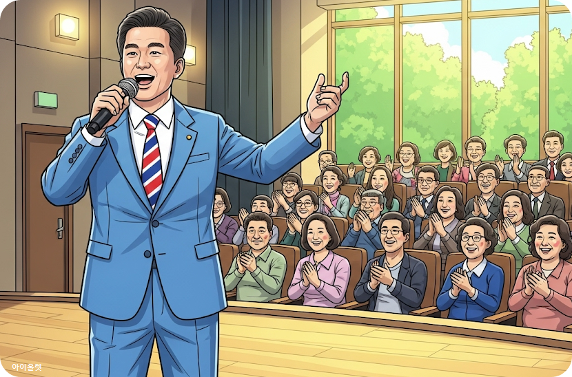 동포들과 만나는 대통령