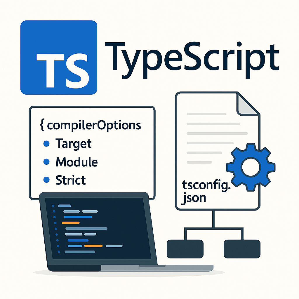 TypeScipt 설정 파일 구조를 형상화 한 이미지