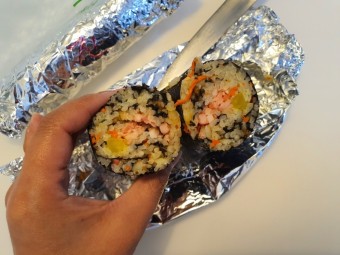 1500원 둘둘이김밥