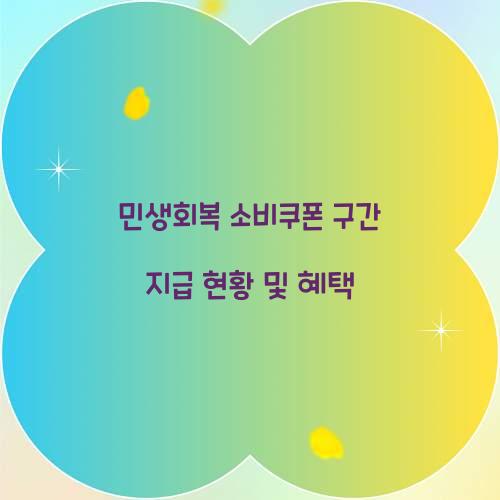 민생회복 소비쿠폰 구간