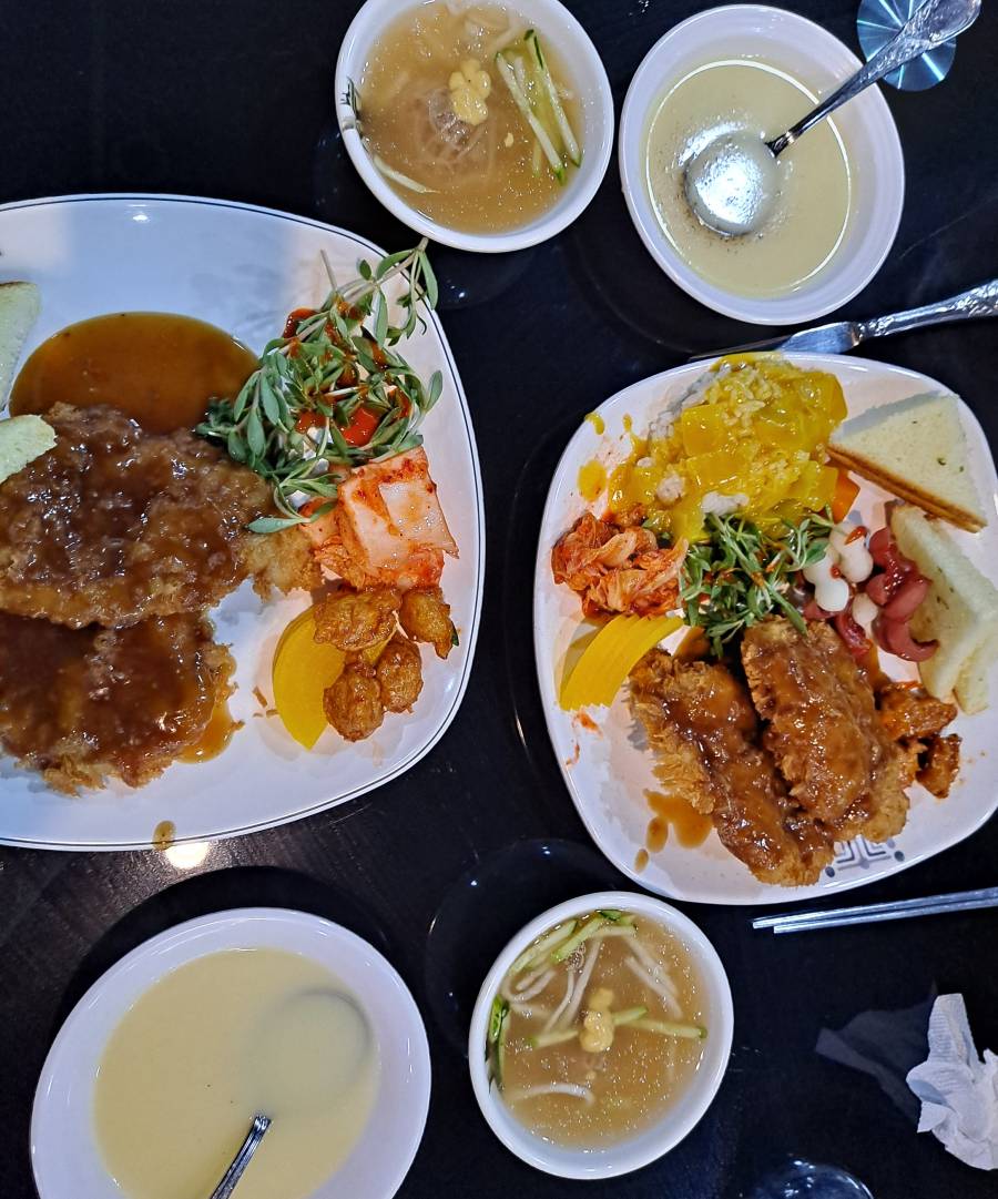 한상차림 항공샷