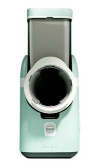 AGK 스빙 오토 슬라이서 전동 만능 채칼 야채 자동 양배추 당근 채썰기 채써는 기계, 민트, 1개