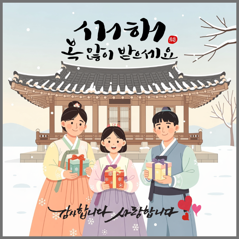 2026 새해 인사말 이미지