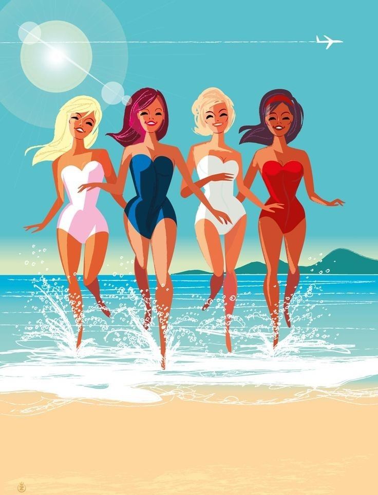 20대 여자들끼리 여름휴가 관련 사진