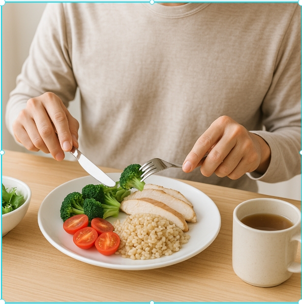 당뇨전단계라 식단관리하는 중년