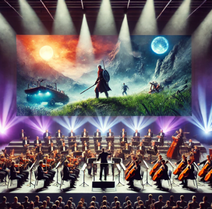 게임 음악OST 연주하는 오케스트라 관련 이미지