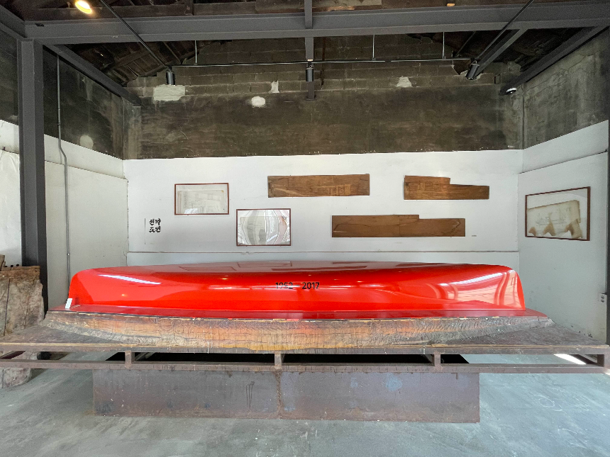 속초 칠성조선소 내부전시관3