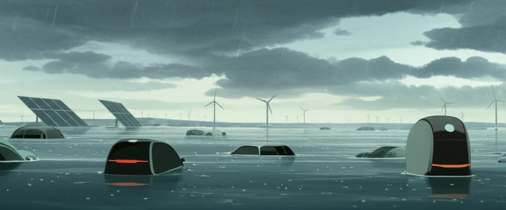 폭우 속 전기차 침수, 누구 책임? ..