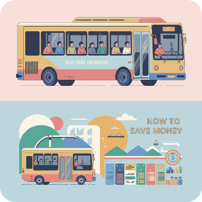 경기도 버스요금 인상 후? 할인받는 방법 이미지