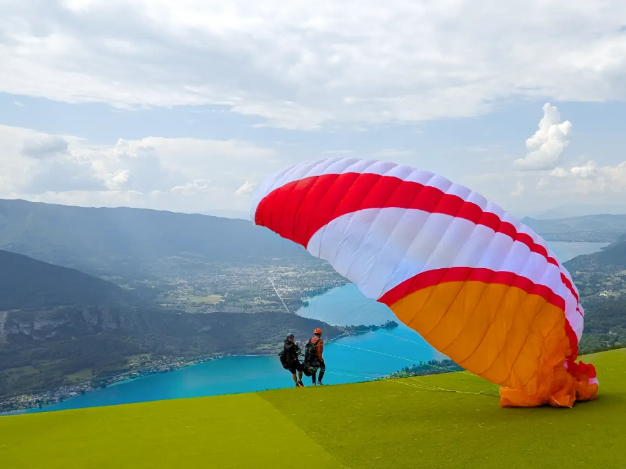 패러글라이딩 체험 과정